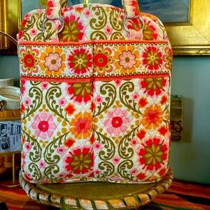 Vera Bradley tote shoulder bag in the retired “Folkloric" pattern.